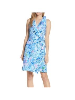 Lilly Pulitzer Romee Wrap Dress EUC!